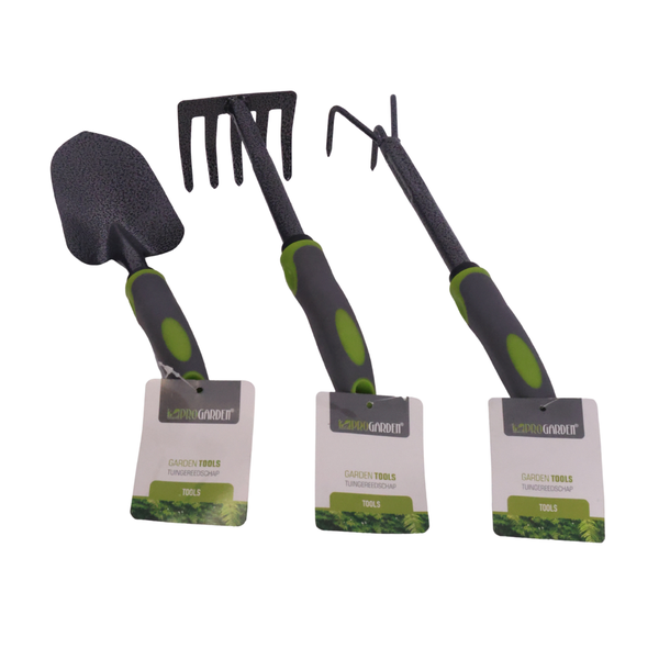 De Luxe Hand Garden Tool Set - Three Pieces