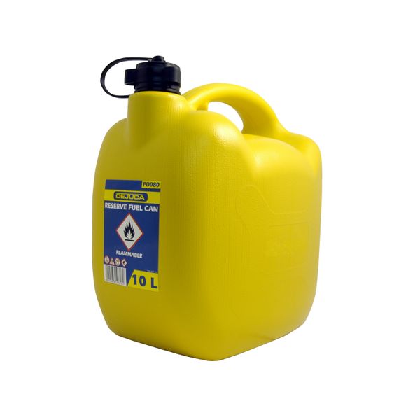 Dejuca - Plastic - Fuel / Jerry Can + Spout - 10lt