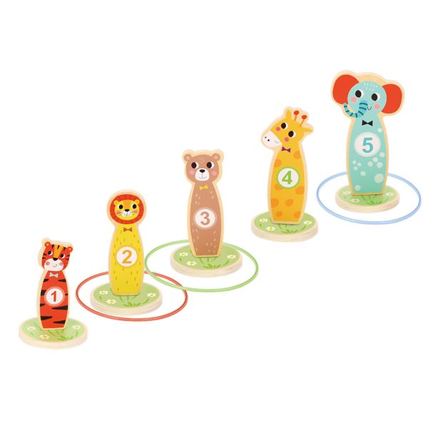 Tooky Toy - Wooden Ring Toss