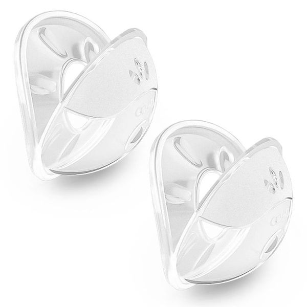 2 Piece Milk Catcher Breastfeeding Re-Usable Nursing Pads Breast Shells
