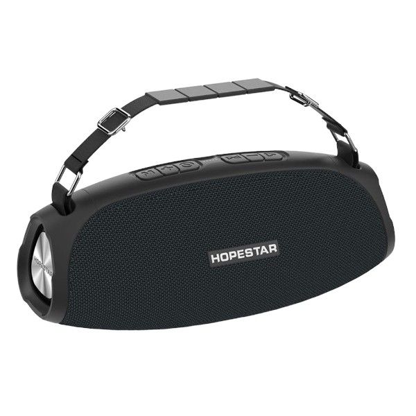 HOPESTAR - H43 - Portable Bass Speaker With IPX6 Water Resistance - Black