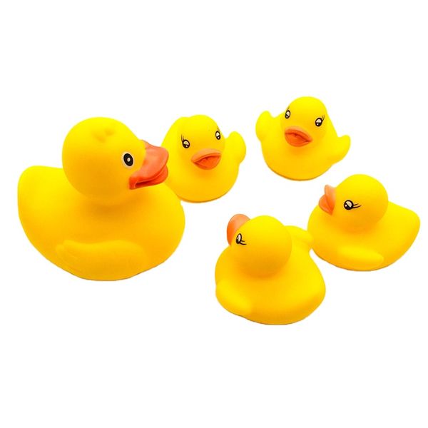 Baby Bath Vinyl Duck Toy 5 Piece