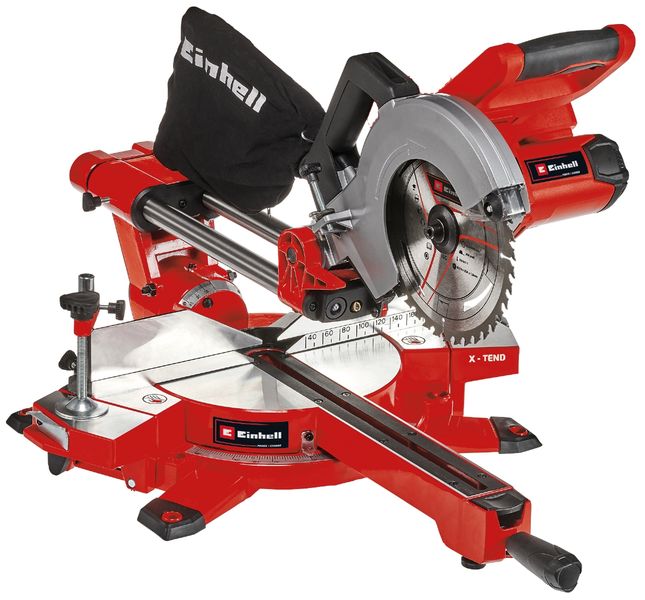 EINHELL Power X-Change Cordless Sliding Mitre Saw TE-SM 36/210 Li - (Battery Not Included)