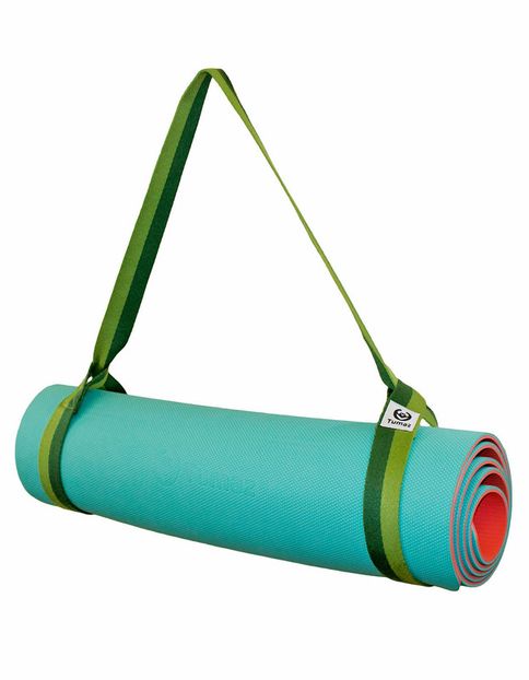 Tumaz Premium Eco Anti Slip TPE Reversible Yoga Mat with Carry Strap ...