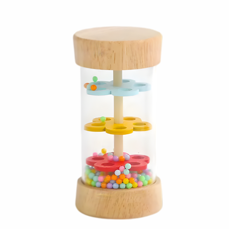 Montessori Sensory Development Baby Rattle Image