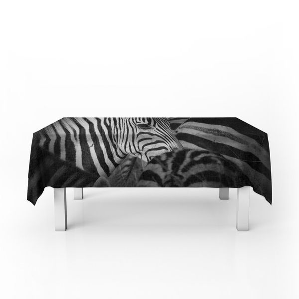 Zebra Stripes By Annette Heymans Rectangle Tablecloth