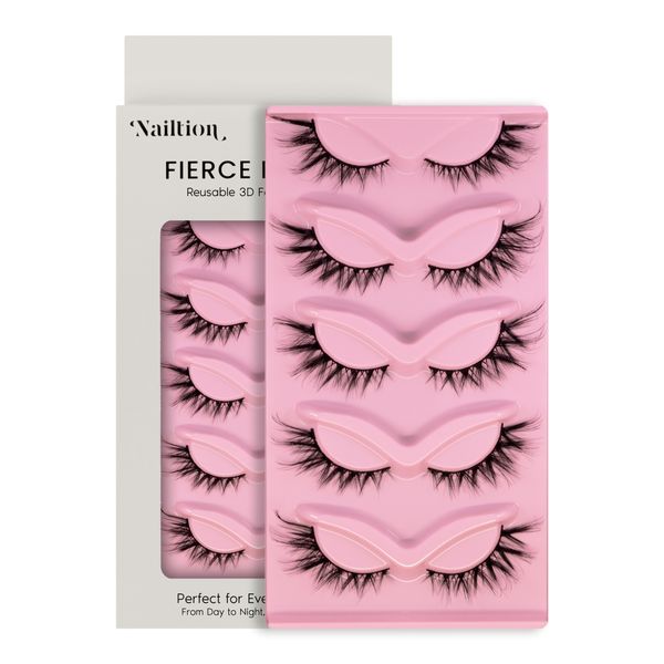 Glam Whisper Lashes - Flirty Volume &amp; Wispy Clusters False Lashes