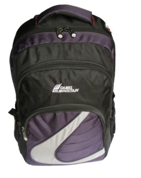 Mountain Laptop Backpack - Purple