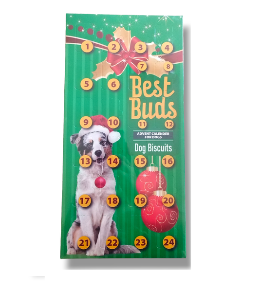 Best Buds Advent Calendar For Dogs - Dog Biscuits (24 Days)