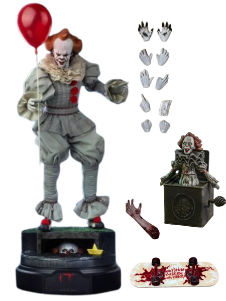 Bill Skarsgard Pennywise Solider Hot Toys 1/6 Scale Figure