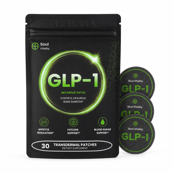 Soul Vitality GLP-1 Metabolic Transdermal Patches - 30 Pack