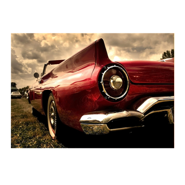 Wall Art Canvas - Vintage Car
