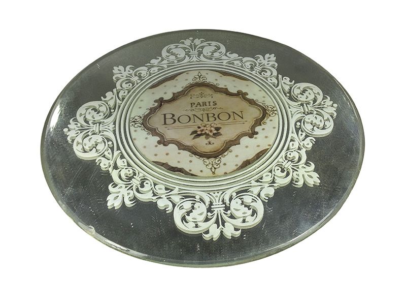 Baytiques - Baytiques - Round Chocolate Plate 23Cm