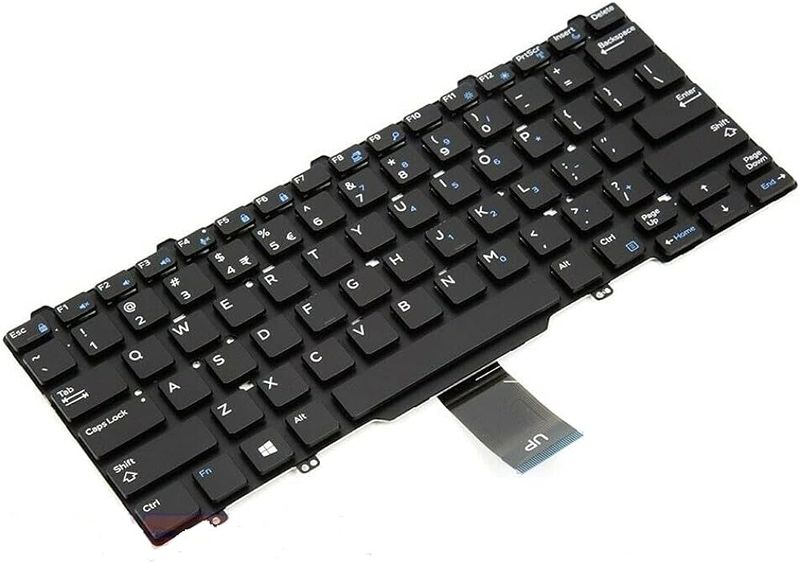 0346TJ Keyboard for Dell Latitude 7280 7290
