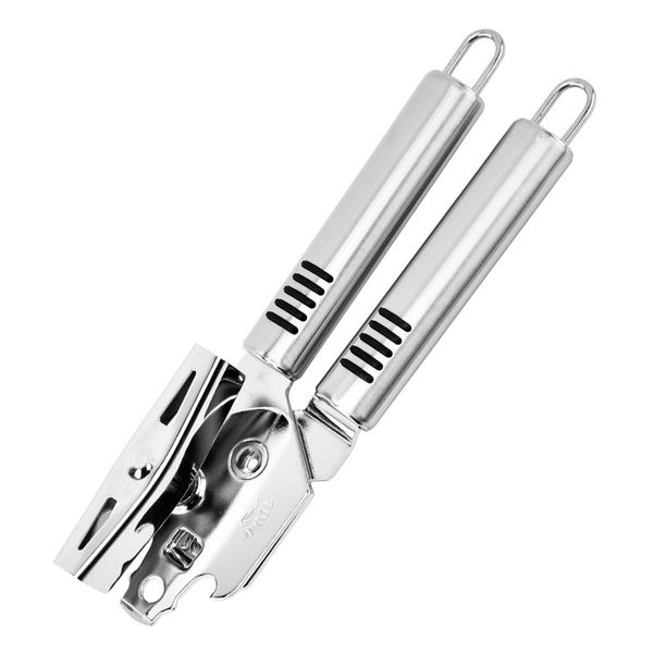 Manual Can Opener - Stainless Steel Duty With Multifunctional Bottle Opener