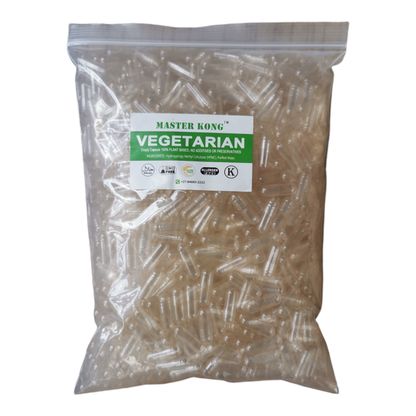Empty Capsule Shells -Size 00 Plant-Based GMO Free 1000 Capsule- Vegetarian