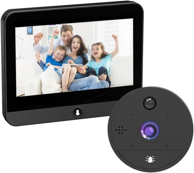 5000mAh Battery Video Doorbell Camera Infrared Light Intercom Door Cameras