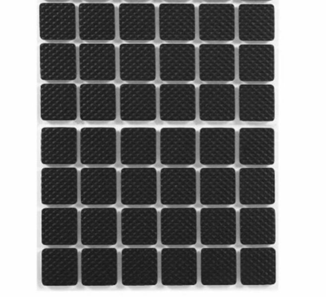 Furniture Square Self Adhesive Protector Pads - 40 in pack