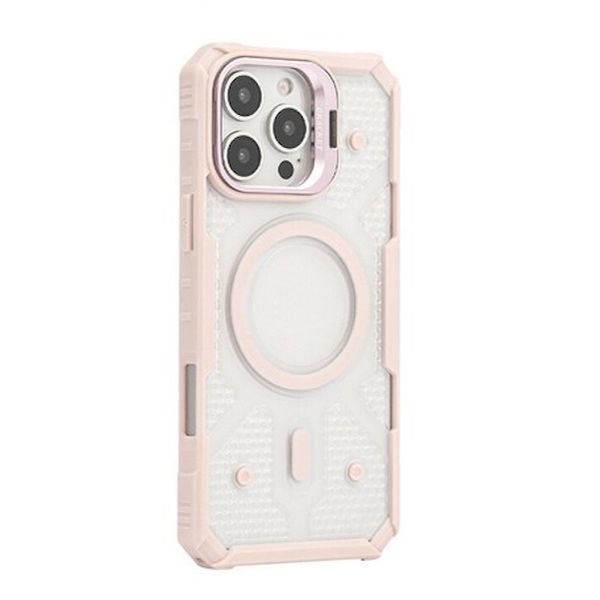 Phone Case With Camera Kickstand Campatible With iPhone 15 Series - Purple
