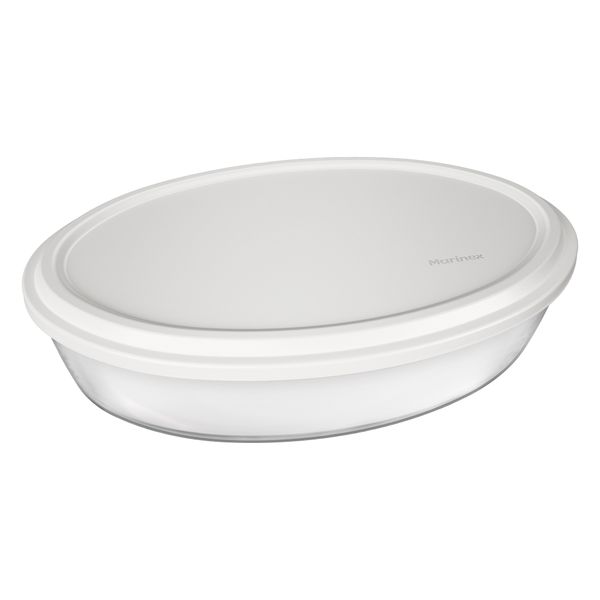 Marinex Oval Roaster with Plastic Lid - 2.4 Litre