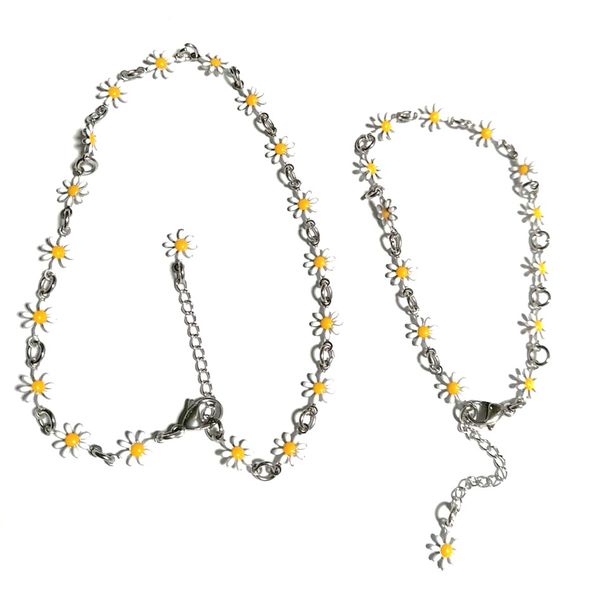 Stainless Steel And Enamel - White Set image