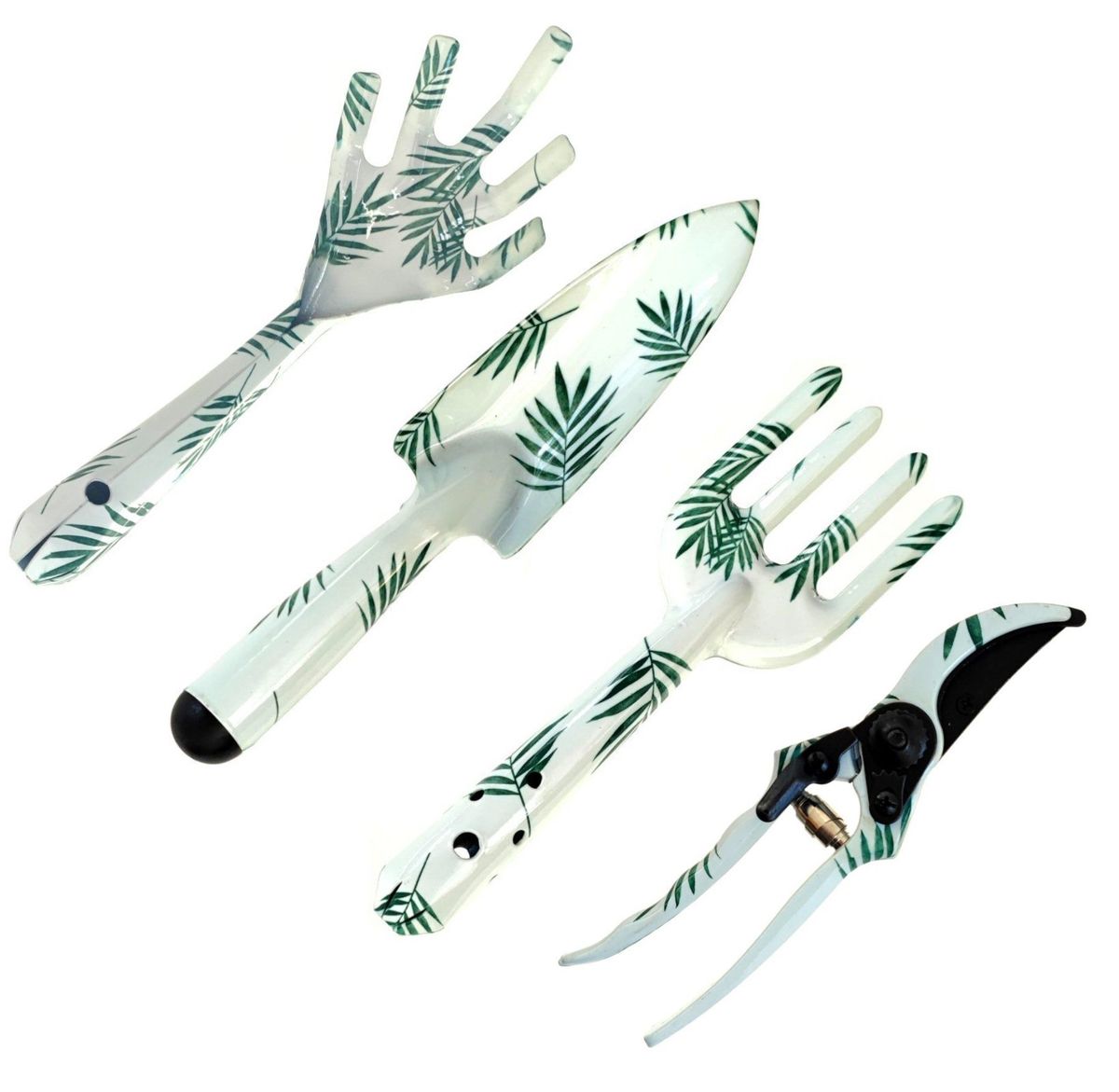 Garden Tool Set - Tropical Palm Leaf (4 Piece)