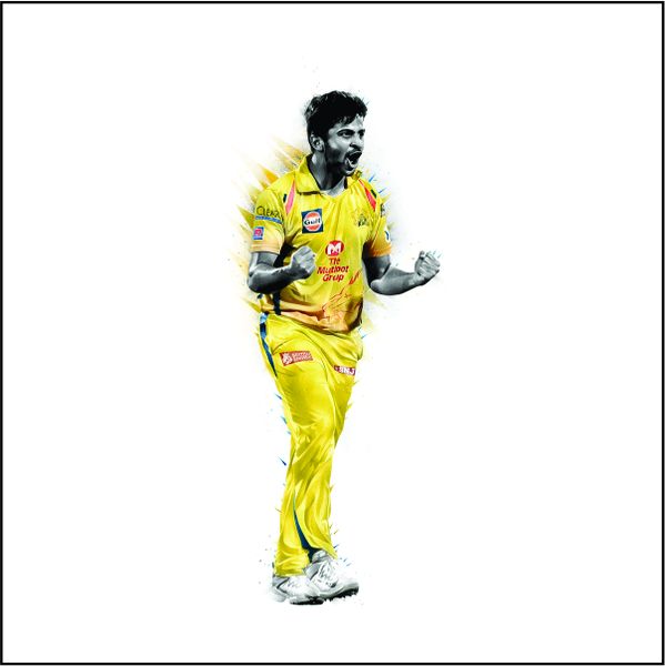 Super King Shardul Thakur - A1 Poster