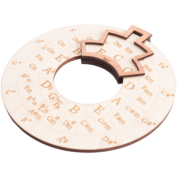Wooden Melody Tool,Chord Wheel for Musicians