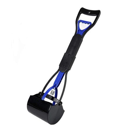 Pooper scooper with long clearance handle