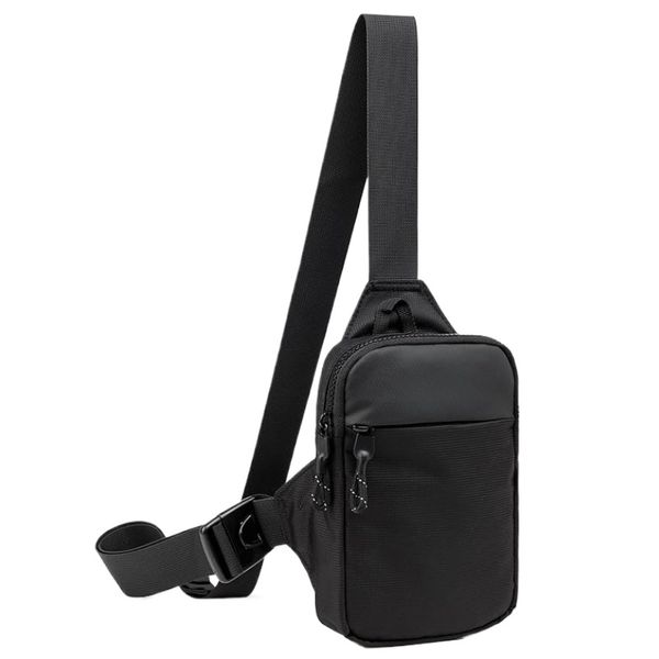 Mini Sling Bag for Men and Women - Black