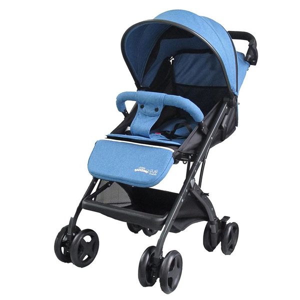 Little Bambino Snuggle Buddy Stroller - Blue