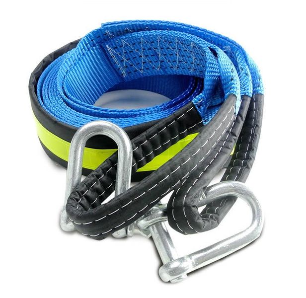 8 Ton Kinetic Snatch Recovery Strap with Shackles &amp; Gloves