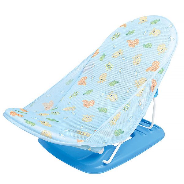 Foldable Baby Bathtub Chair - Mesh Bath Seat Bather - Infant Comfort