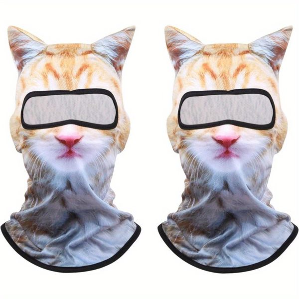 3D Cat Ski Balaclava Face Mask