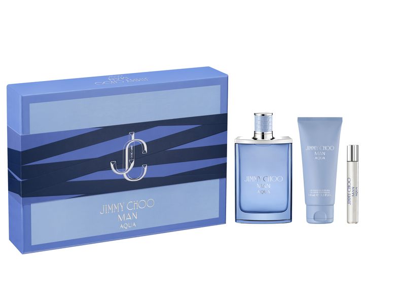 Jimmy Choo Man Aqua Set Edt 100ml+Showergel 100ml+7,5ml Travel Spray