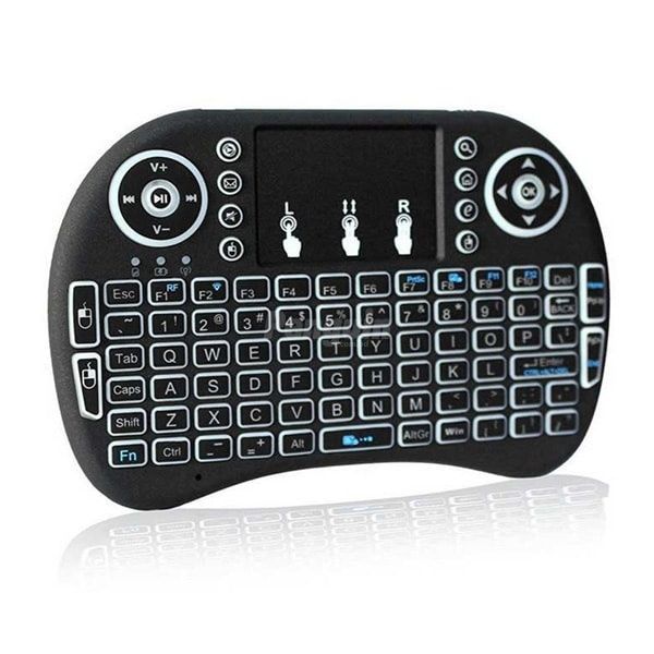 Andowl Rainbow Backlit Wireless Mini Keyboard (Q-K07)