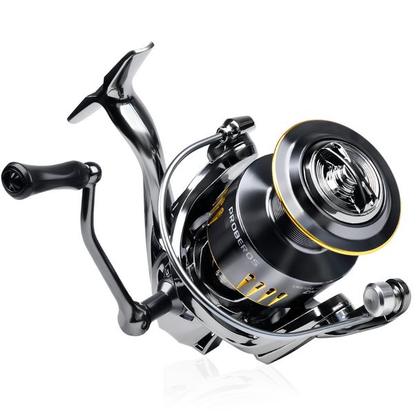 PROBEROS CM4000 CNC Fishing Spinning Reel - 3+1BB, 5.2:1 GR, 7KG Max Drag