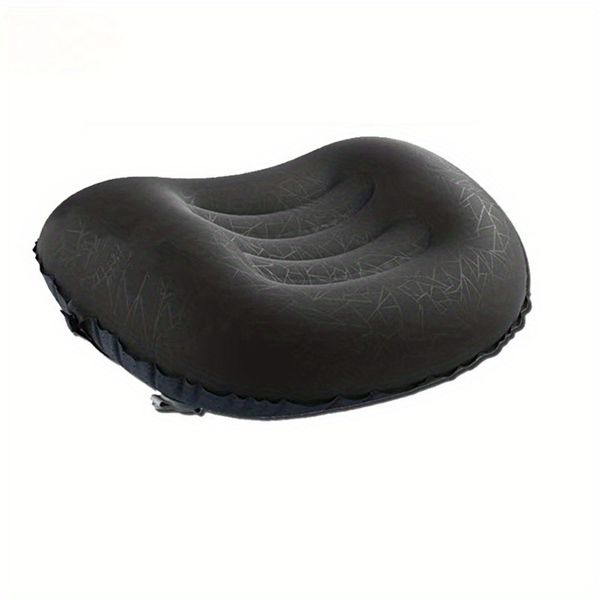 Portable inflatable pillow