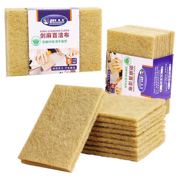 Home Cleaning Pure Sisal Fibre Sponges 27 Piece - 15cm(Special)