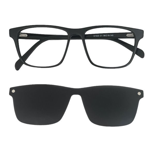 Blue Light Filter Readers with Polarized Magnetic Clip-on, model NE1032