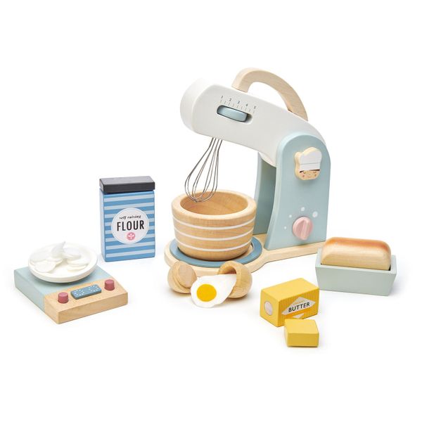 Tender Leaf Wooden Home Baking Set