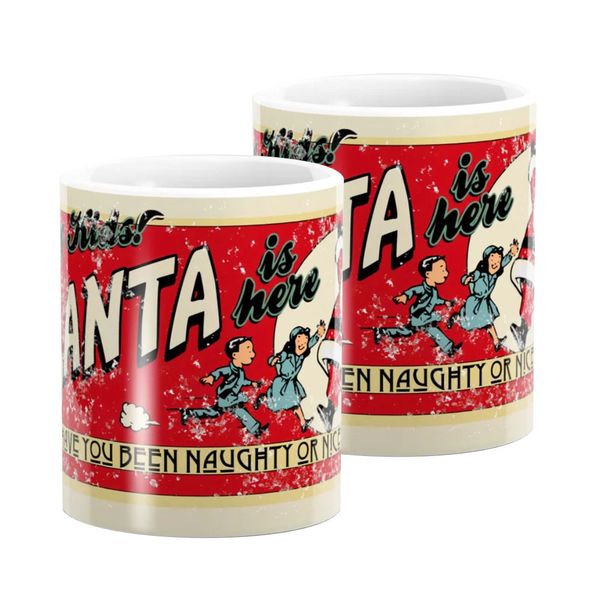 Mug Set - Naughty Or Nice image