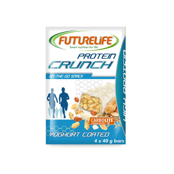 FutureLife Crunch Protein Bar Multi Pack Yoghurt Coated - 4 x 40g
