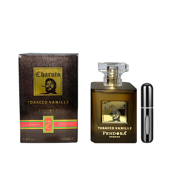 Charuto Tobacco Vanille - 100ml + Refillable Decant with Perfume