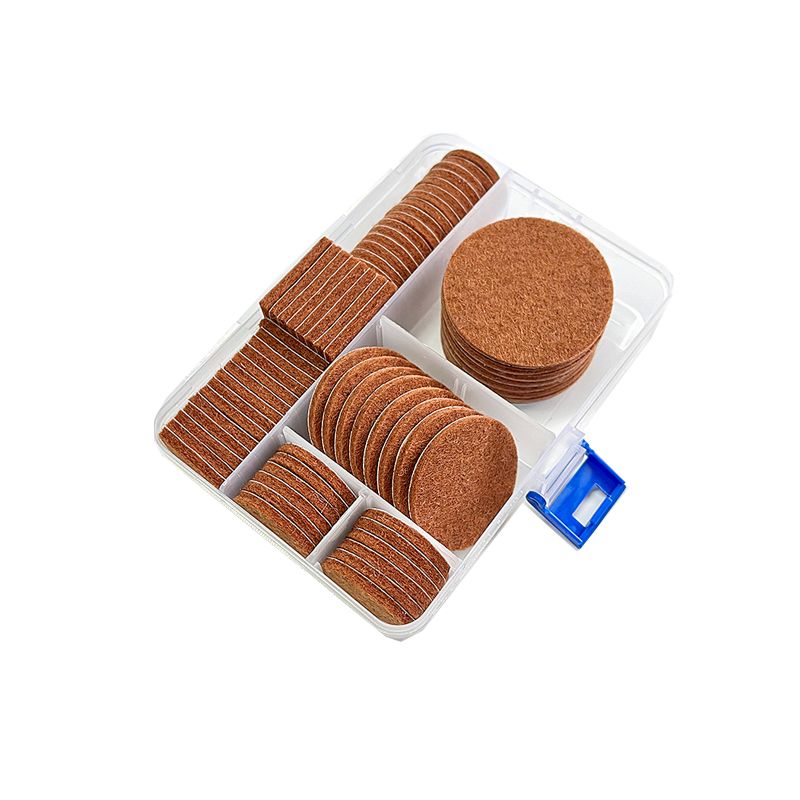 66 Piece Self Adhesive Felt Furniture Pad Chair Leg Pads Floor Protectors