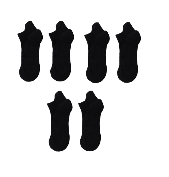 Pair Of Non Slip Elastic Yoga Socks - 3 Pack