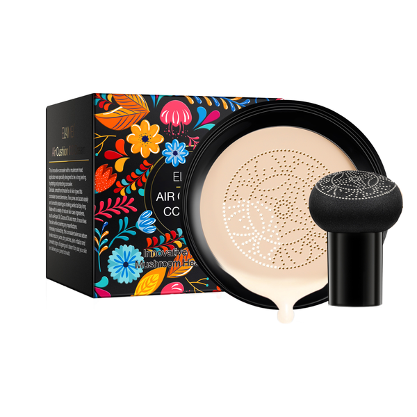Elaimei Mushroom Head Air Cushion CC Cream Foundation Concealer Waterproof