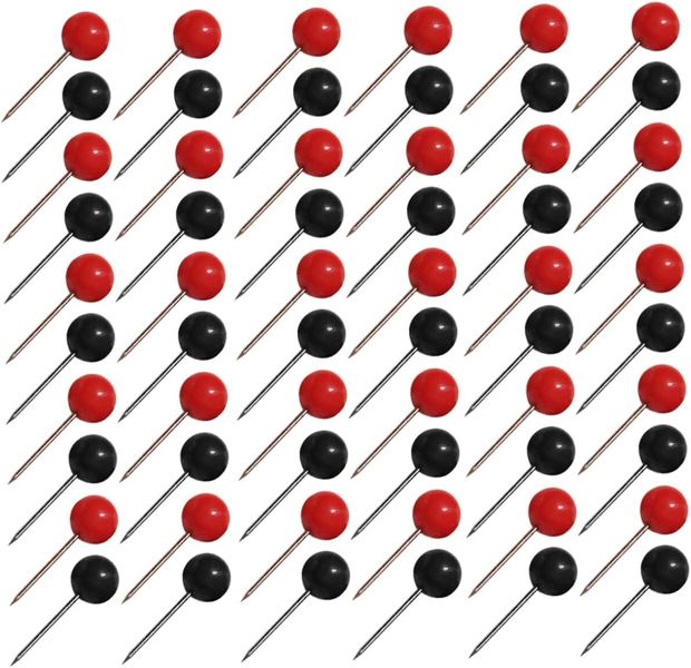 Push Pins 600pcs Stainless Steel Needlepoint Easy to Use Pushpins Reusable