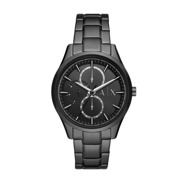 Armani Exchange Men Black Stainless Steel Watch-AX1867