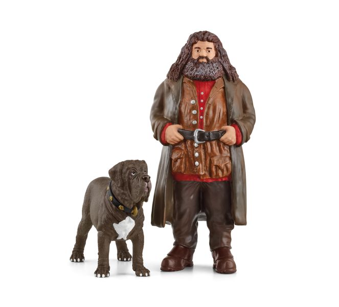 Schleich Harry Potter Wizarding World - Hagrid &amp; Fang - 13cm Tall